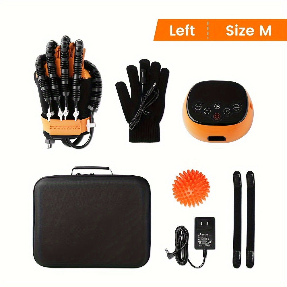 Guantes de rehabilitación con función de mano calentada, ajustable en fuerza, recargables, control por voz