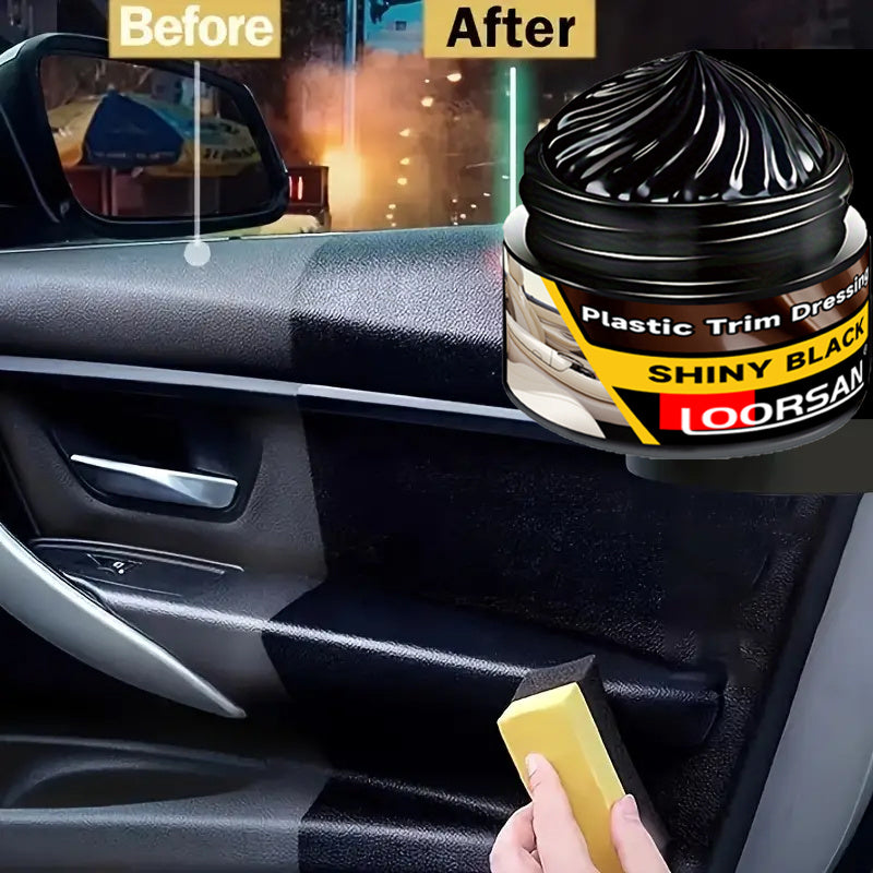 Plastic Trim Dressing Cream for Car Interior and Exterior Surface Restoration