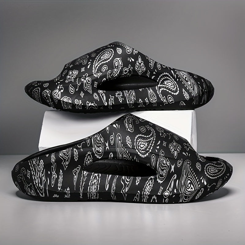 Zapatillas casuales unisex de punta abierta con suela gruesa de EVA, transpirables y antideslizantes para todas las estaciones