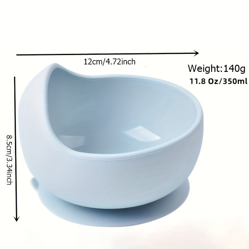 Kids Feeding Bowl Suction Non Slip Microwave Safe BPA Free Weaning Supplies