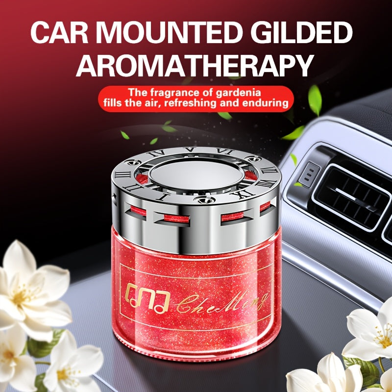 Solid Balm Car Perfume Odor Eliminator with Long-Lasting Light Fragrance Quicksand Design