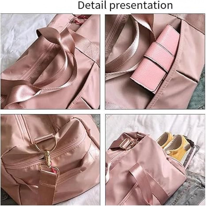 Nylon Travel Bag Large Capacity Wet and Dry Separation Fitness Swimming Unisex