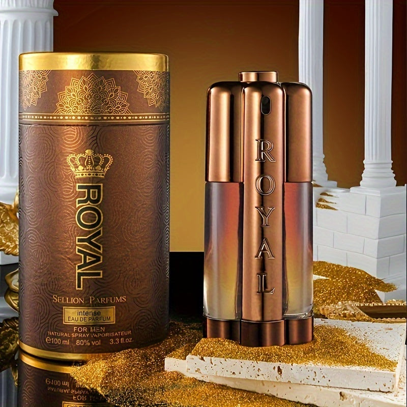 Men's Parfum 100ML Oriental Scent with Geranium Lingling Sandalwood Gift Box