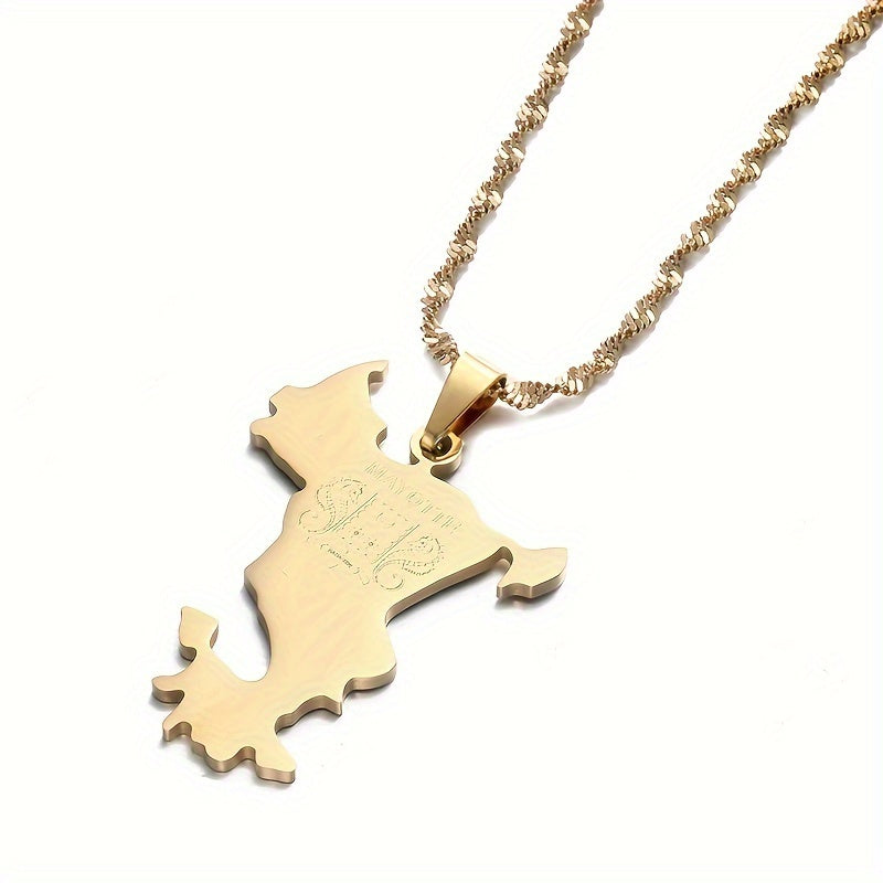 Erkaklar va ayollar uchun zanglamaydigan po'latdan yasalgan tribal taqinchoq taqinchoq