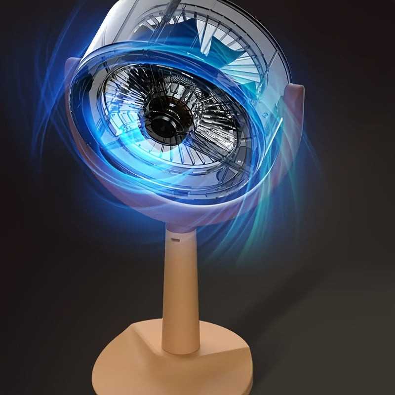 USB va filtrlash bilan pishirish uchun portativ ish stolida tutuvchi tutun chiqaruvchi fan