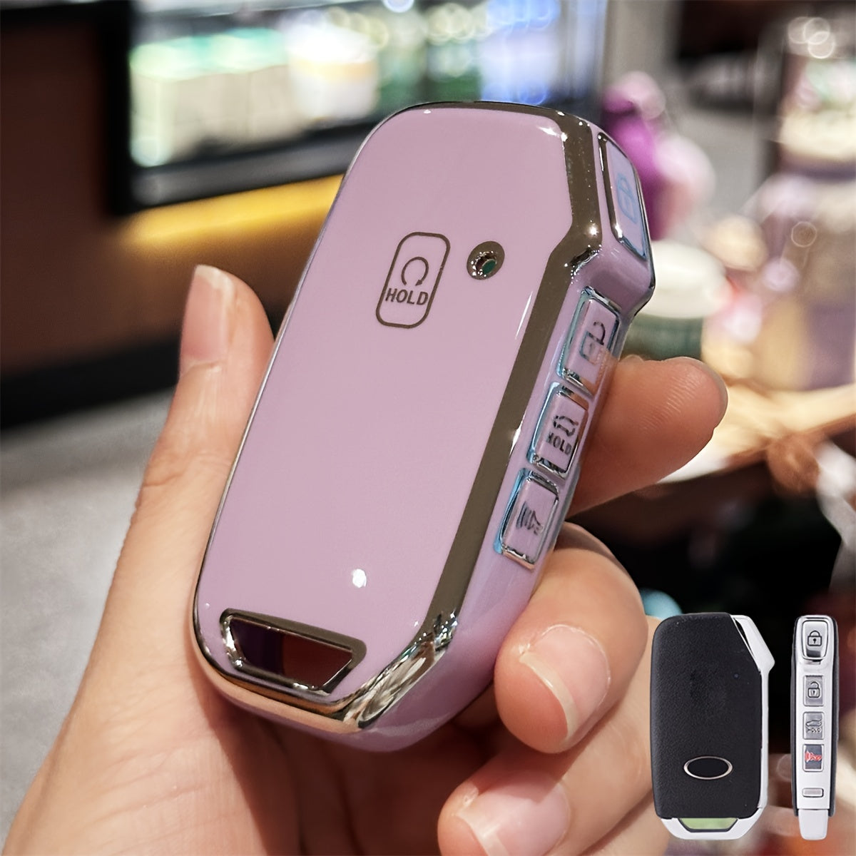 Soft TPU Key Fob Cover for Car Key Protector Skin for SUV Sedan Accessory