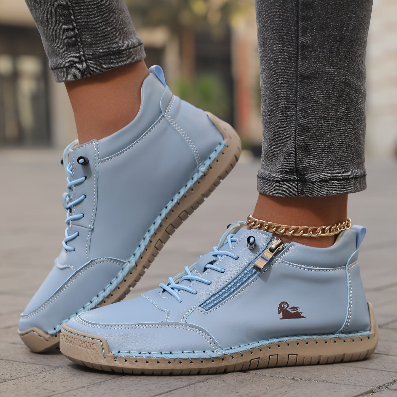 Zapatos casuales de mano para mujer con suela de goma para entrenamiento cruzado