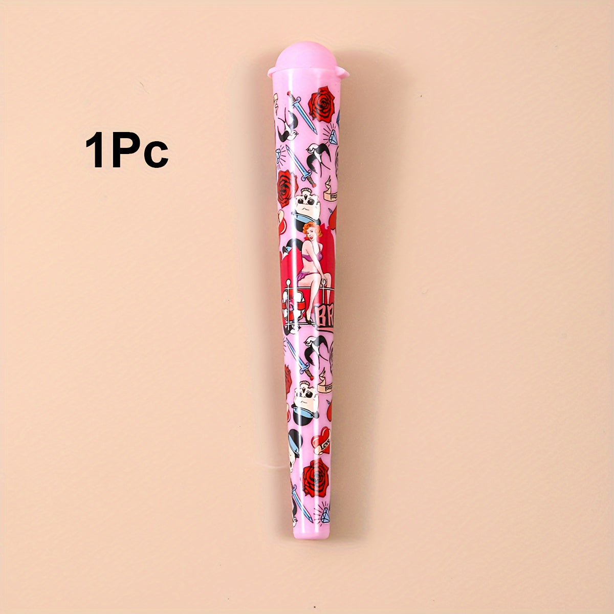 Unisex Portable 120mm Herb Storage Tube Cigarette Case Medical Plastic