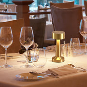 Lámpara de mesa LED recargable con control táctil, ajustable en brillo, 3 niveles de brillo, lámpara de noche para la cama