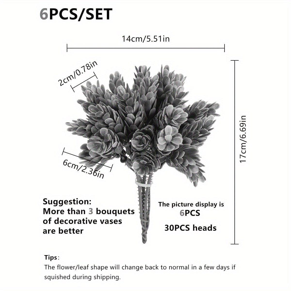 6-18 шт. Искусственные букеты травы ананаса для домашнего декора, сада и свадеб. Идеально подходит для Рождества и осени, также подходит для проектов DIY.