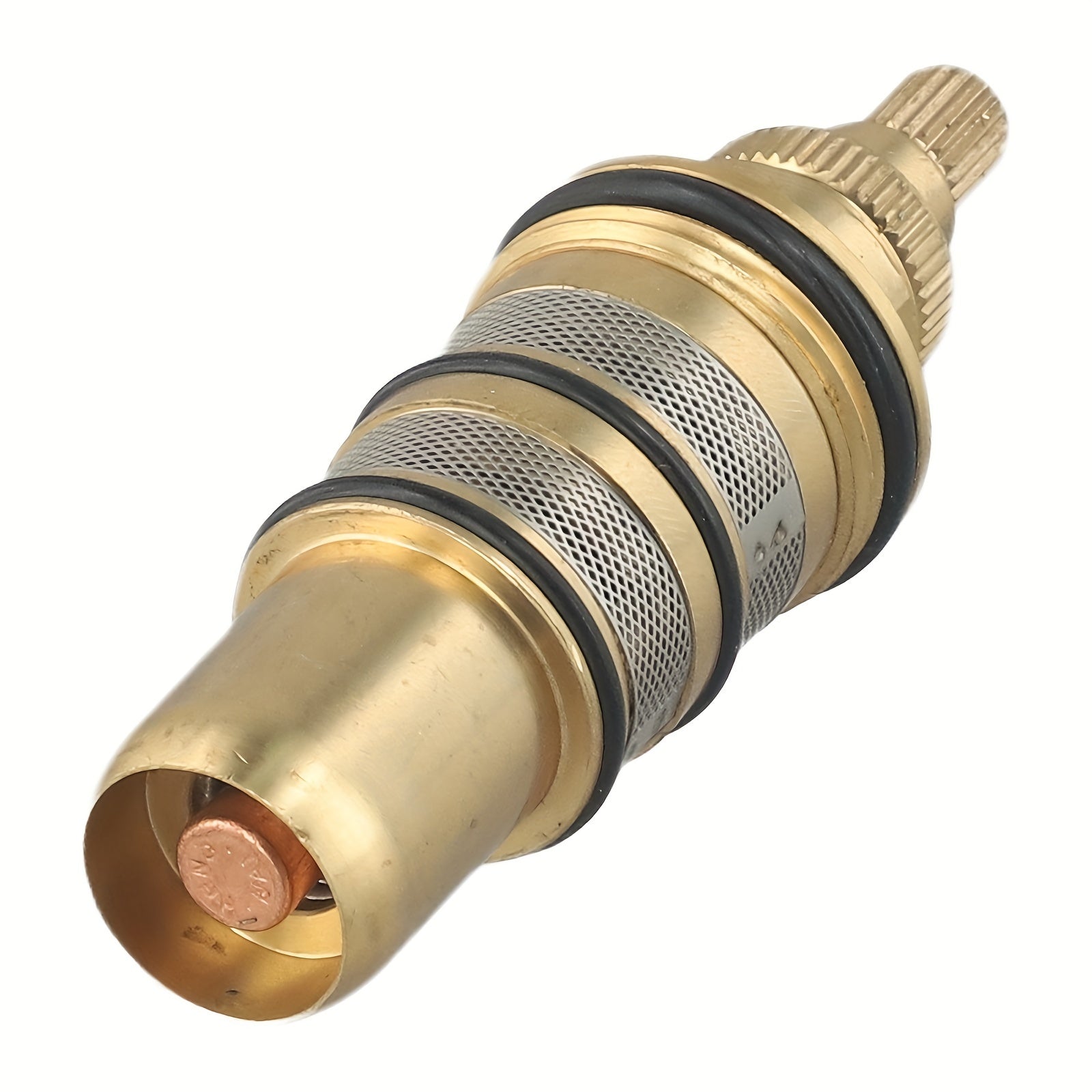 Elektr energiyasi talab qilinmaydi! Quyosh energiyasi bilan ishlaydigan mis termostatik klapan yadrosi, uyda isitish, sovutish tizimlari va havo tozalagichlarida foydalanish uchun mukammal.