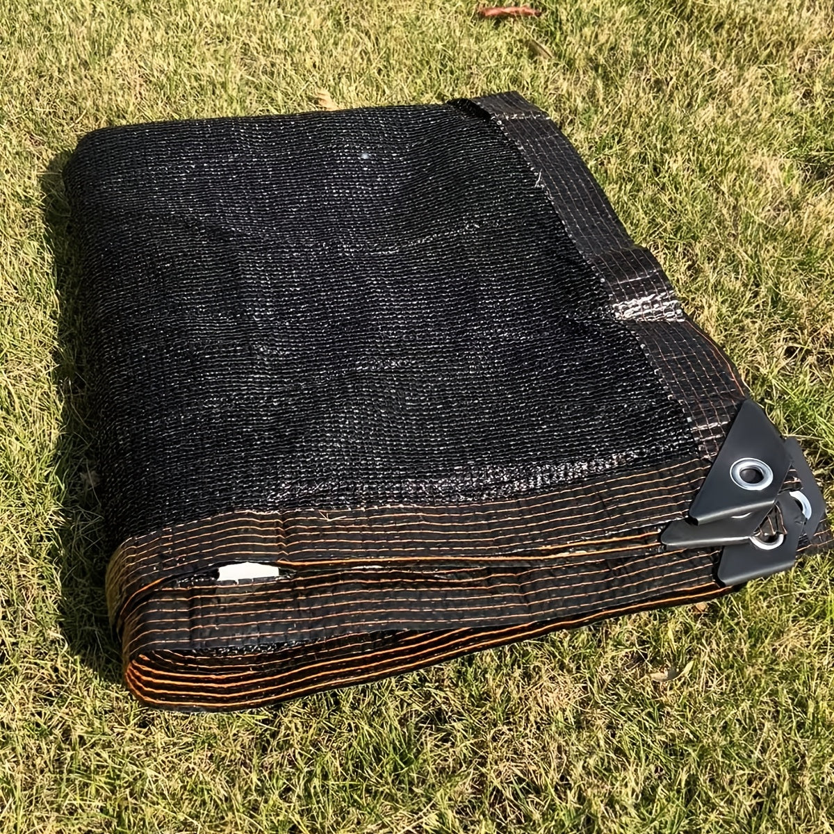 Rectangular Sunshade Net for Courtyard Balcony Garage Backyard Pool Lawn Outdoor Privacy Black 81-90% Shade