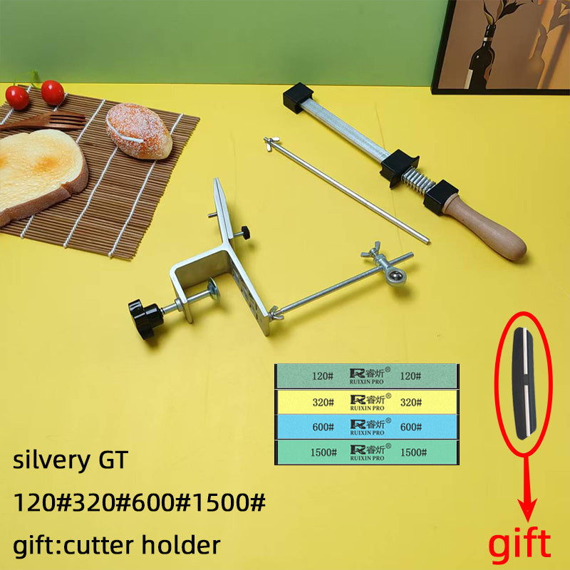 Kuchukcha pichog'ini silliqlash uchun qattiq burchakli, sirpanmaydigan asos, samarali silliqlash