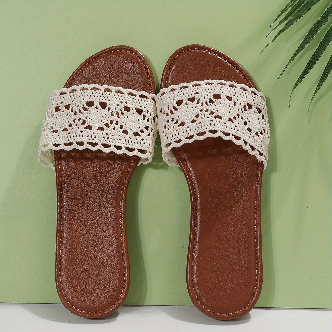 Women's Breathable Slide Sandals Lightweight Open Toe Summer Shoes