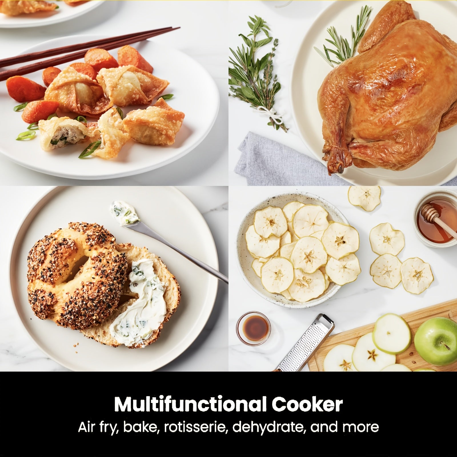 4.5-6.5L Touch Screen Air Fryer for Healthy Family Meals