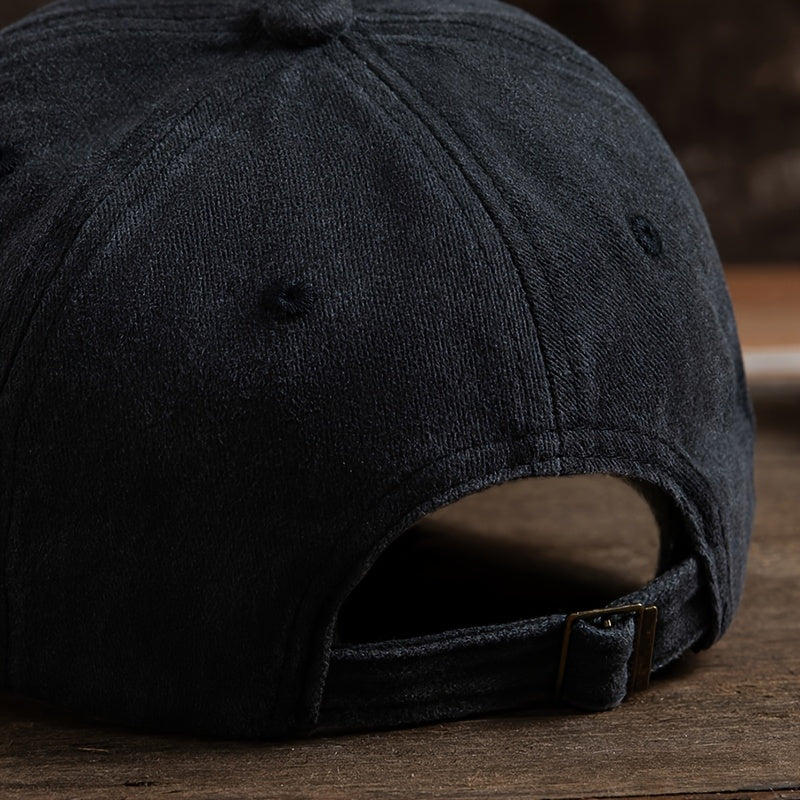 Teen Baseball Cap with Eagle Embroidery Lightweight Polyester Casual Sun Protection