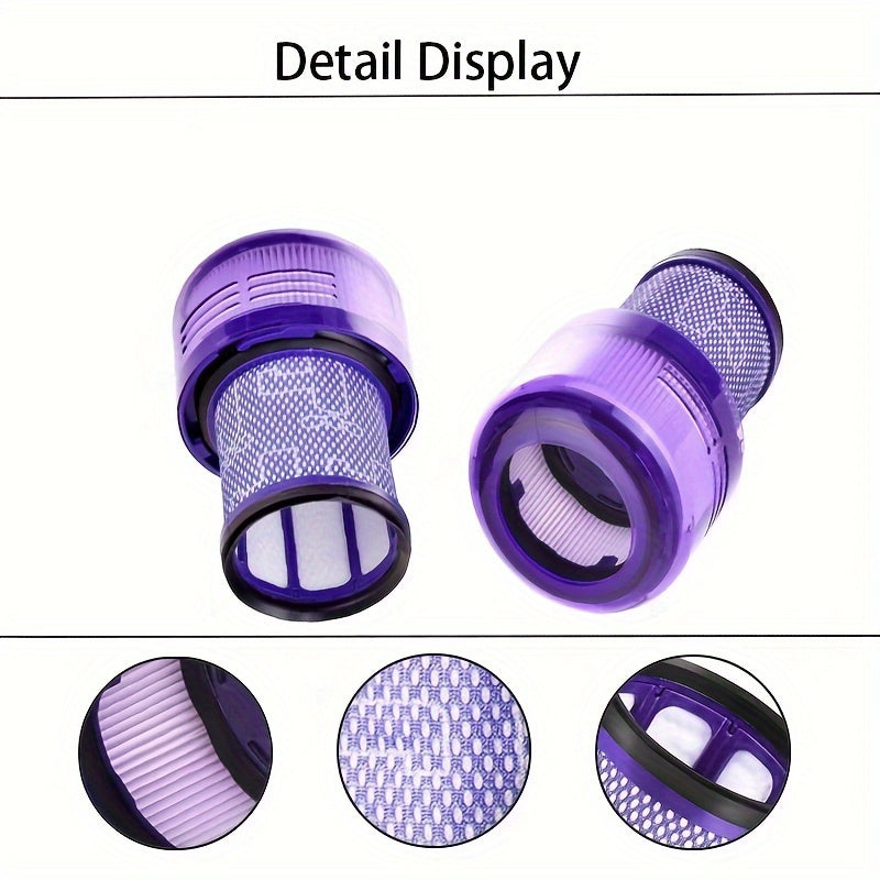 3 dona HEPA changyutgich filtri almashtirish uchun Dyson V12 Slim Absolute Detect