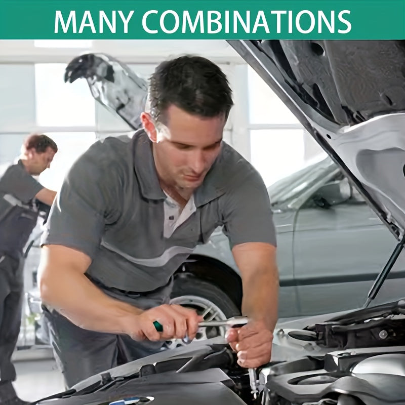 Auto Repair Tool Set 53pcs Hand Tools Kit for Car Maintenance and Machine Repair