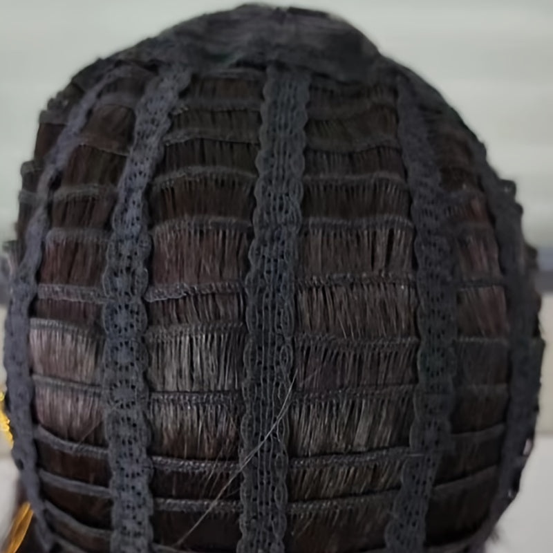 Short Black Synthetic Wig for Cosplay and Daily Wear, Fluffy Natural Look