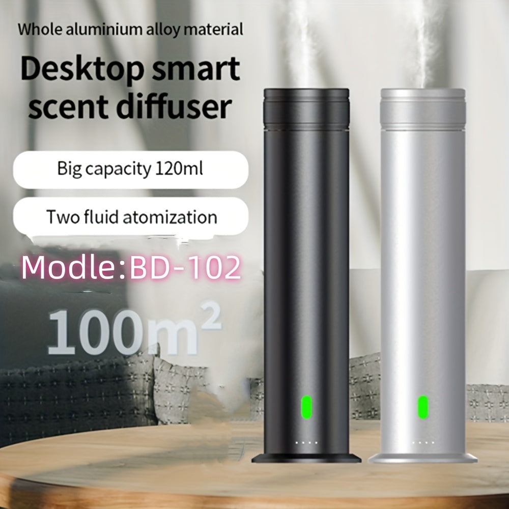 Difusor comercial de columna para aromaterapia, máquina de aire frío sin agua para hoteles