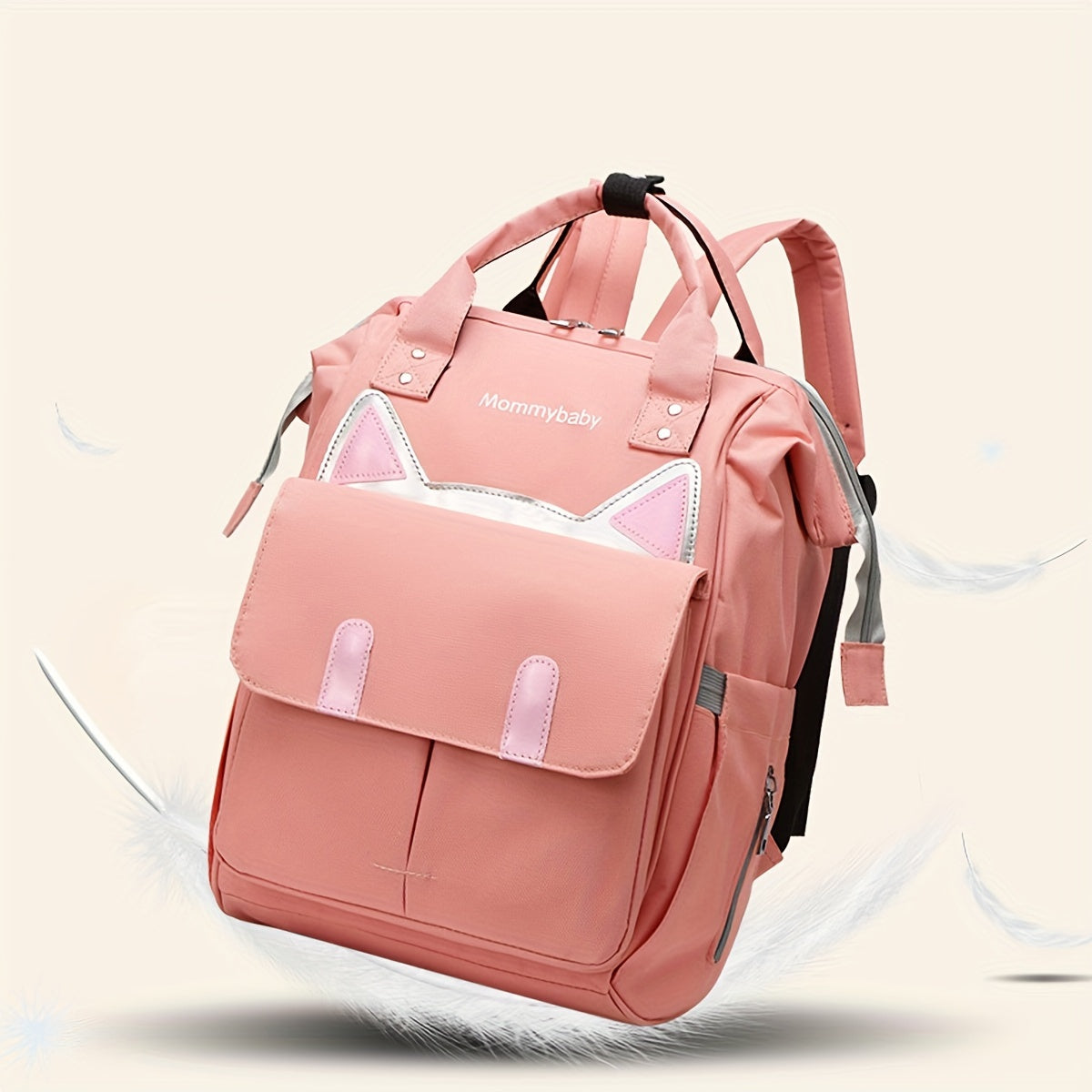 Multi-Functional Baby Mommy Backpack with Large Capacity for Outdoor Use