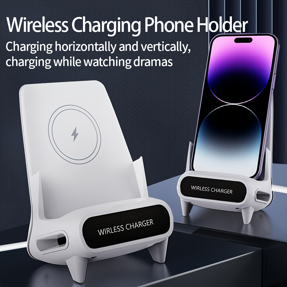 Wireless Charging Phone Holder Magnetic Fast Charging Cooling ABS Material Non-Waterproof