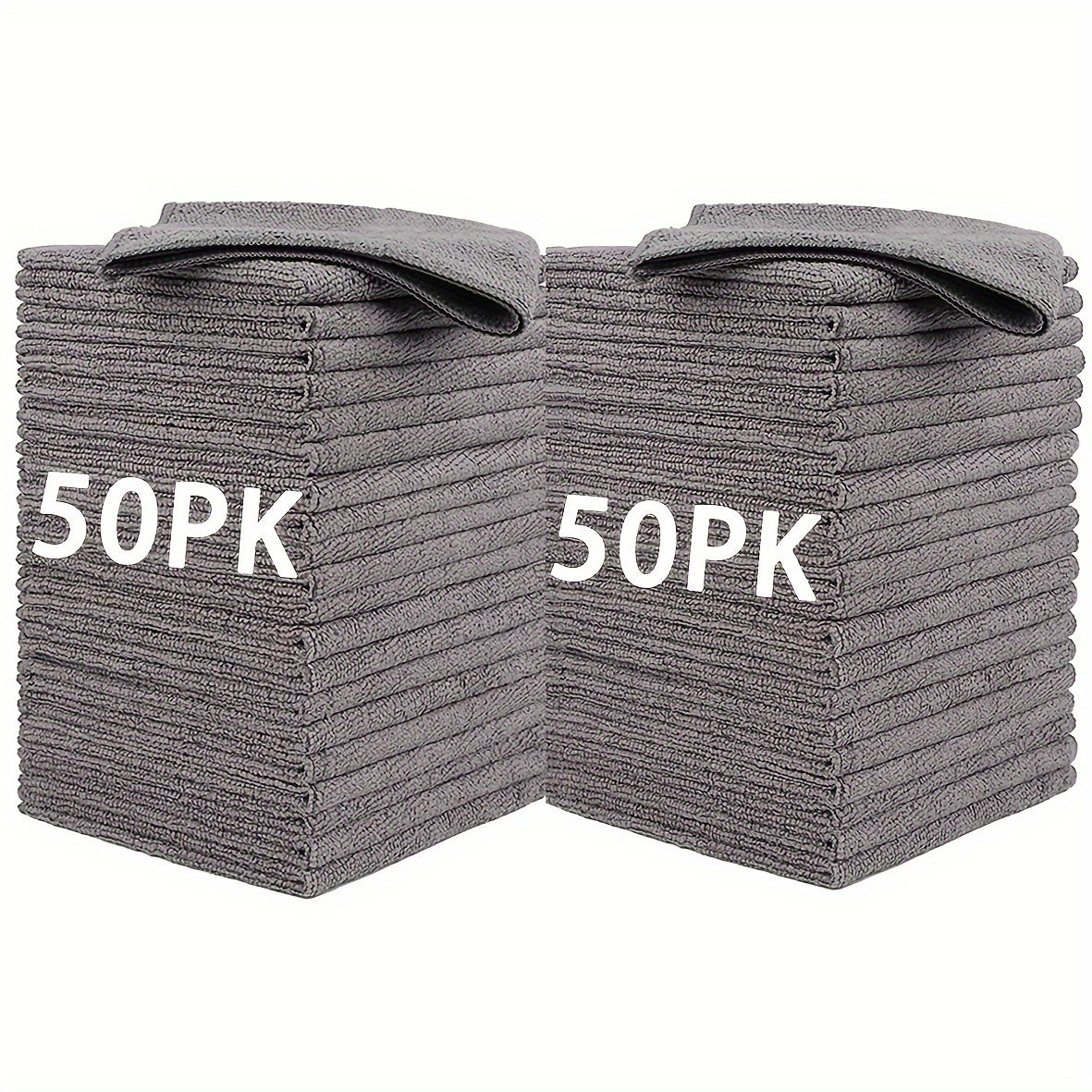 Mikrofiber tozalash mato, katta hajmda, qayta ishlatiladigan, changsiz sochiqlar, avtomobil va uy uchun