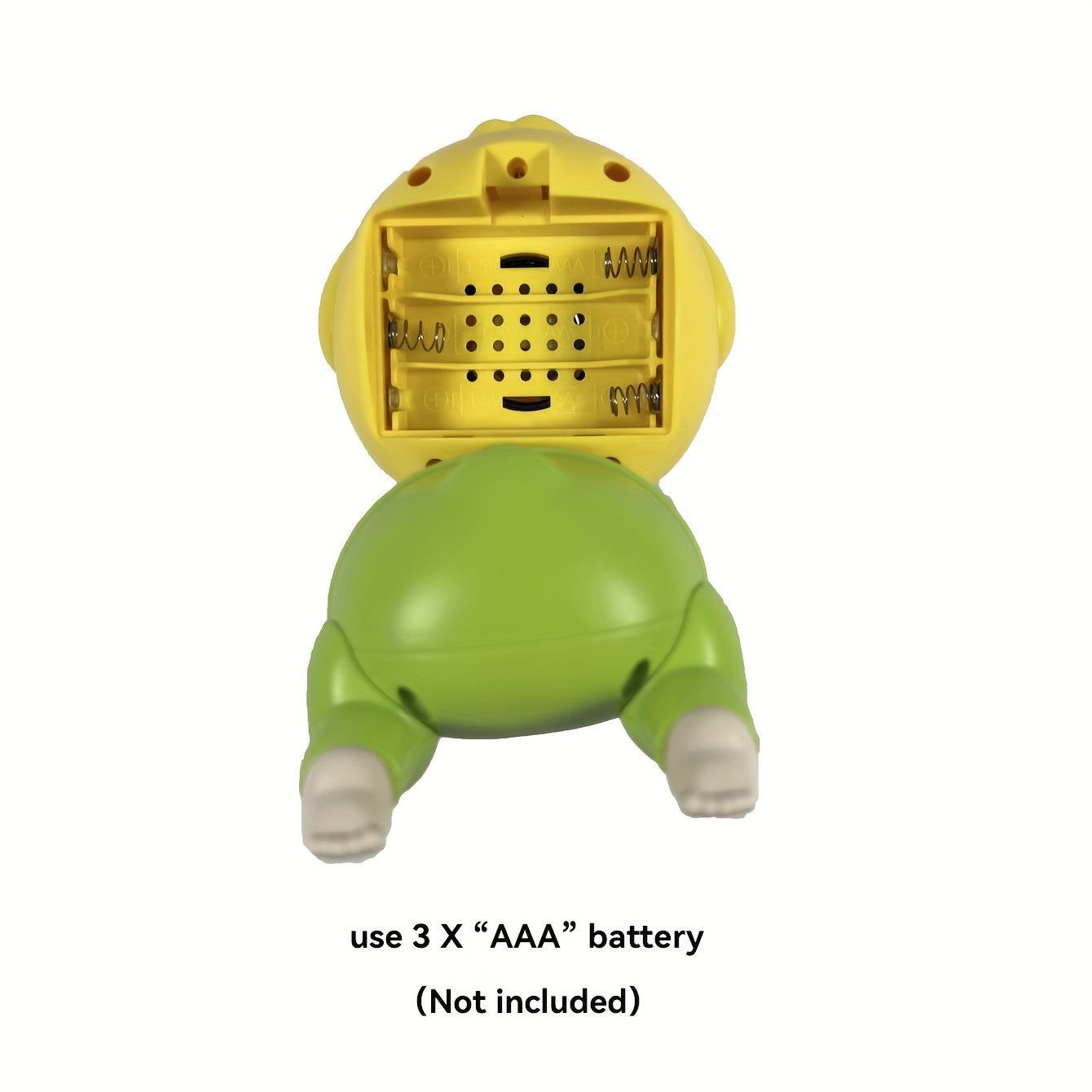 Interactive Crawling Toy for Toddlers with Music Speech Learning in White Pink Yellow