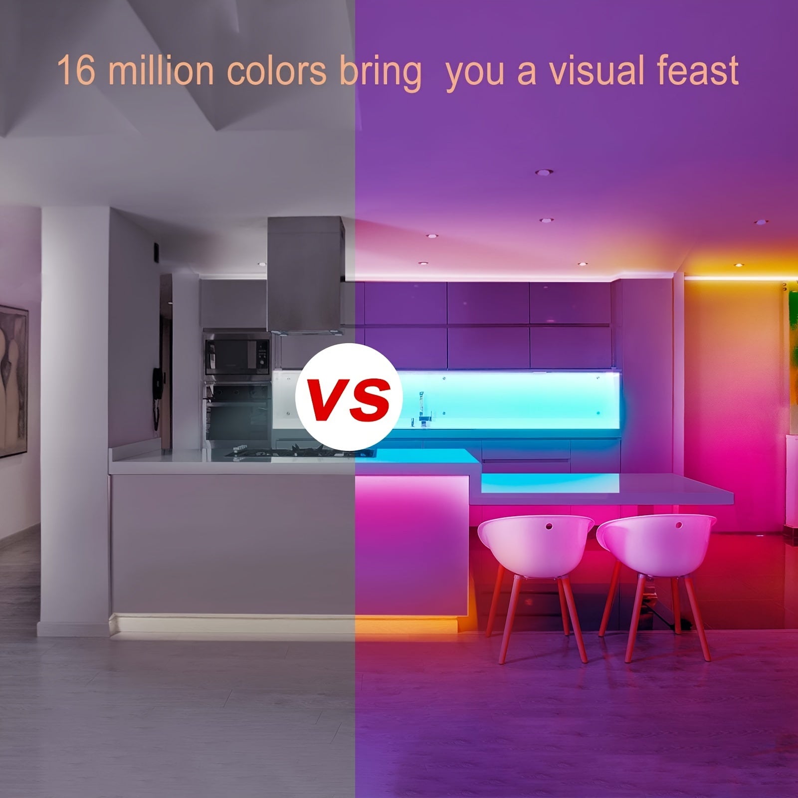 Светодиодные ленты Boluoova различных длин, работающие от USB, не водонепроницаемые, с ИК-пультом для многоцветных и DIY-режимов. Легко устанавливаются для спальни, потолка и создания атмосферы на вечеринках.