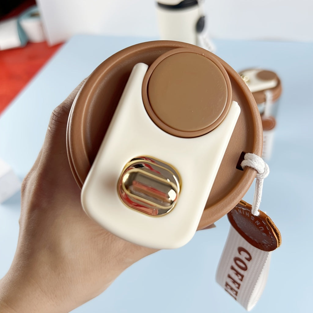 Double-Layer Stainless Steel Vacuum Coffee Mug Portable for Car Travel