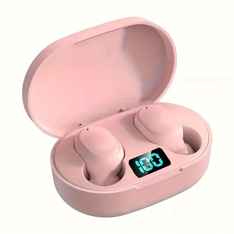 Wireless Sports Earbuds with Smart Display Long Battery Life Portable Design