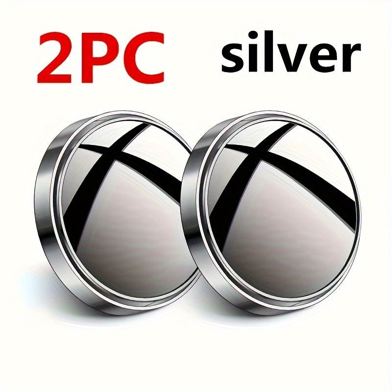 Car Rearview Mirror Rotating Blind Spot Assist Circular Mirror