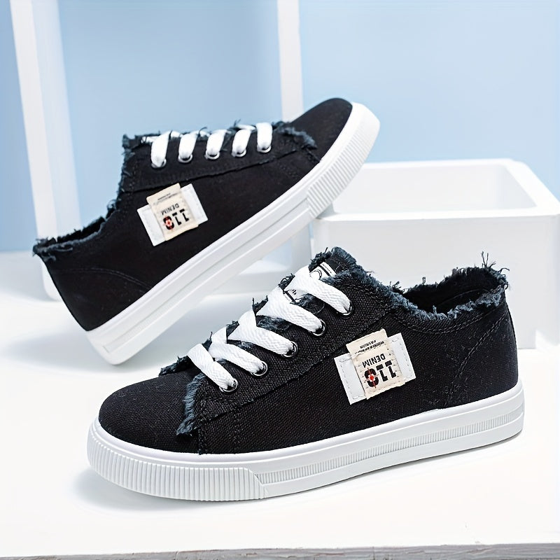 Women Flat Sneakers White Casual Shoes for Spring Autumn