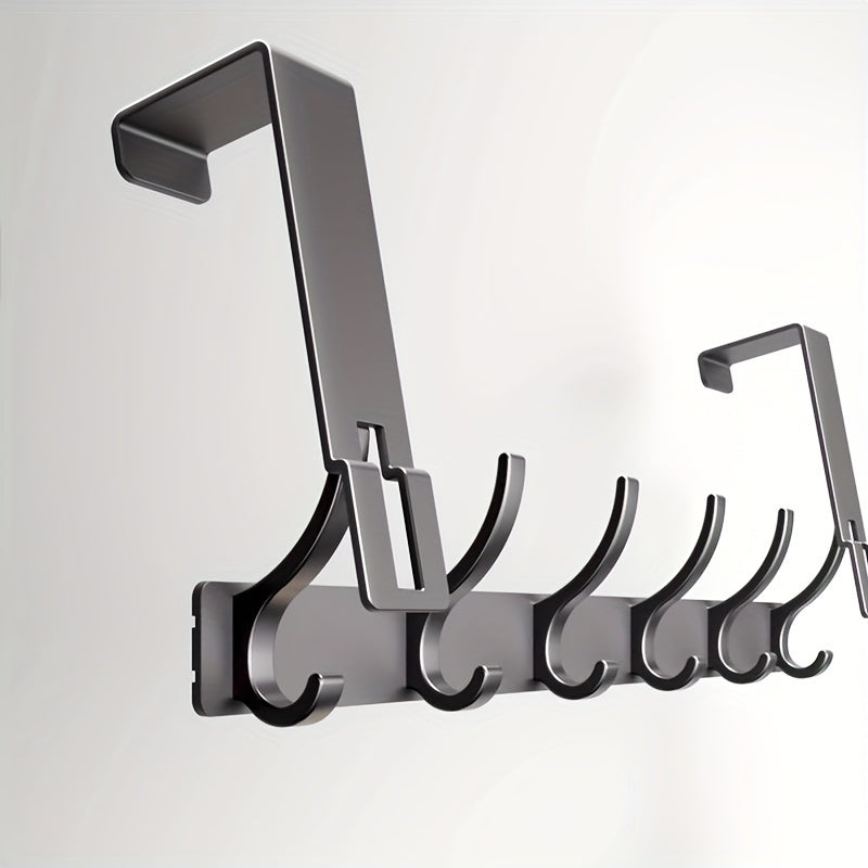 Over-the-Door Wall Hook for Clothes and Hats Made of Space Aluminum