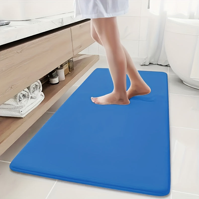 Ultra Soft Non-Slip Bath Mat with Absorbent Material for Bathroom Decor