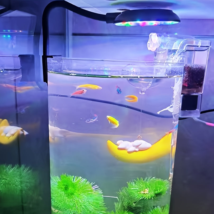 Mini Aquarium Light Clip 5W 7W USB Adjustable 360° Rotating Fish Tank Lighting