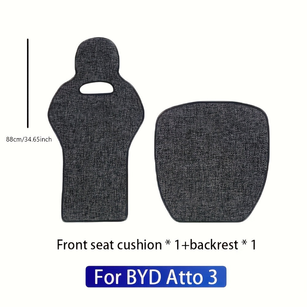 Avtomobil o‘rindagi yostiq va orqa tayanch to‘plami BYD Yuan va ATTO 3 old o‘rindiq uchun