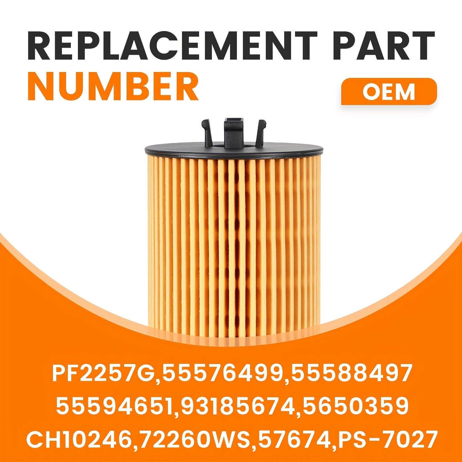 Engine Air Filter High Efficiency Plastic Outer for Car