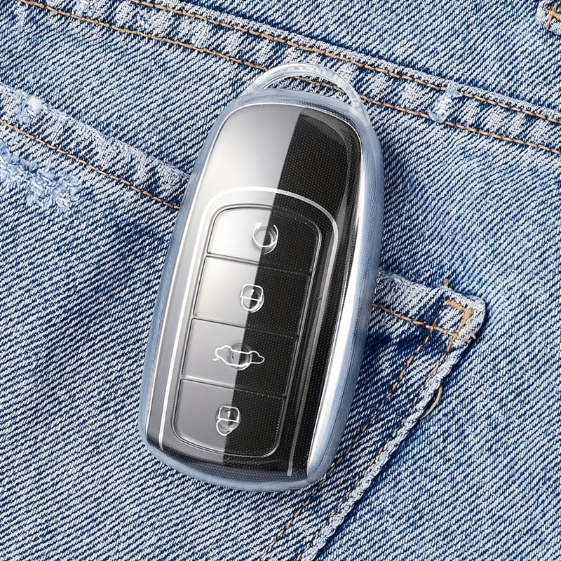 Car Key Fob Cover Soft TPU for SUV Key Protector for 8 Pro 7 Plus