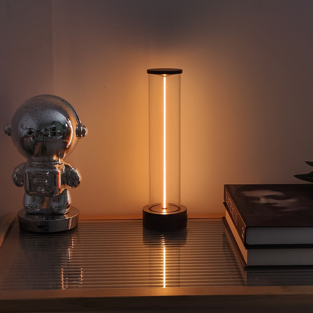 Rechargeable LED Table Lamp with USB Charging Port for Bedroom Study and Outdoor