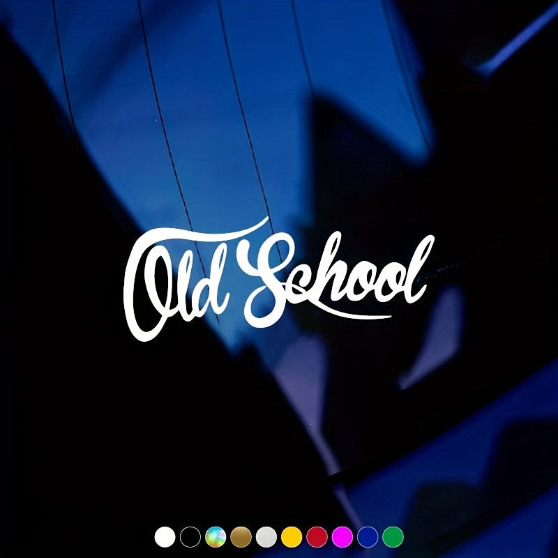 Suv o'tkazmaydigan avtomobil bumpersi stiker decal eski maktab motosikl avtomobil yuk mashinasi noutbuk san'ati