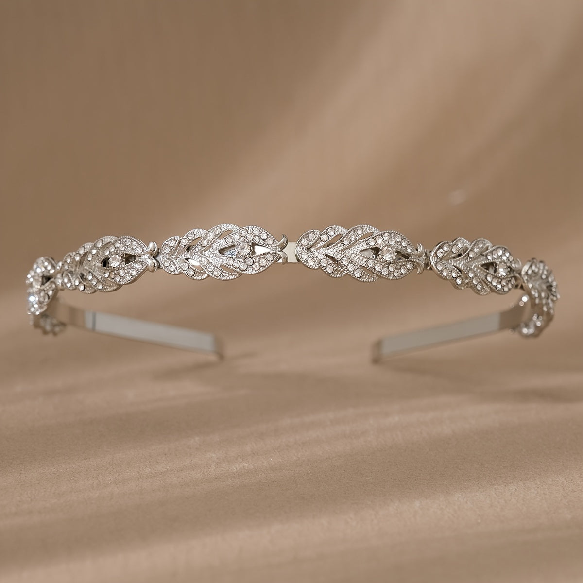 Women’s Rhinestone Hair Hoop Headband for Bridal Wedding Dress Accessories