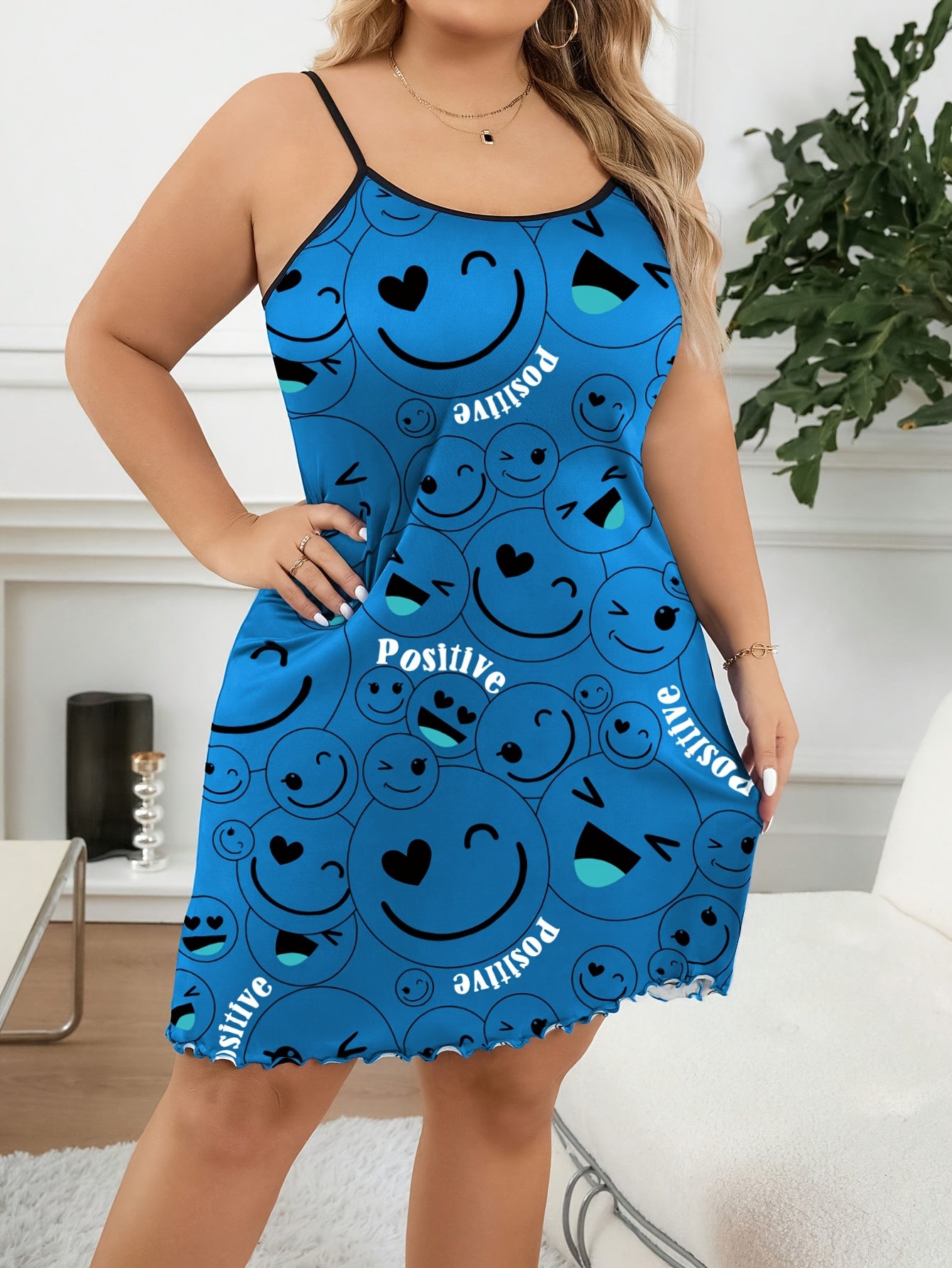 Women's Sleeveless Spaghetti Strap Byte Dress Polyester Casual Midi Sundress