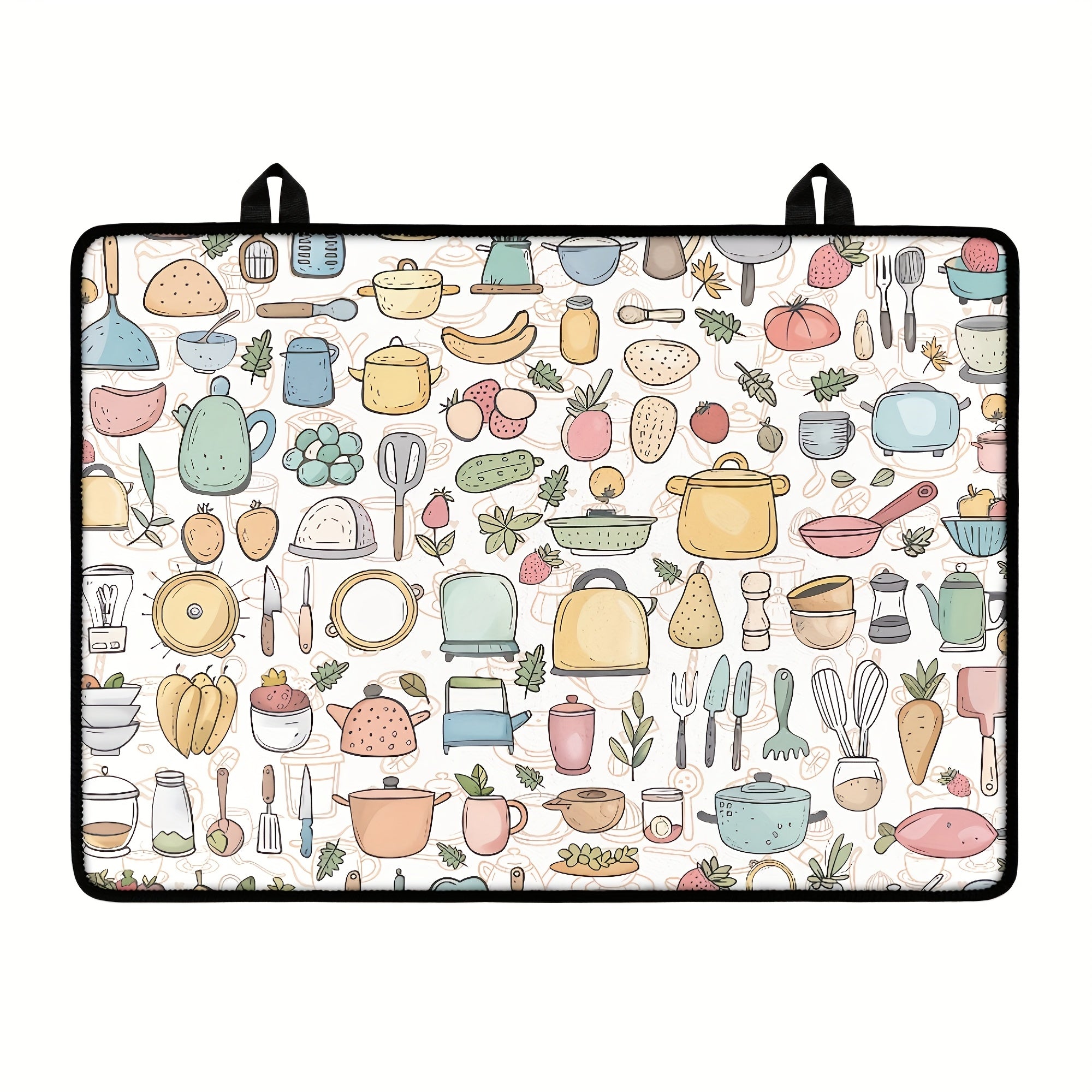 Patterned Cartoon Kitchen Stove Cover Heat-Resistant Non-Slip for Glass Ceramic and Electric Stoves