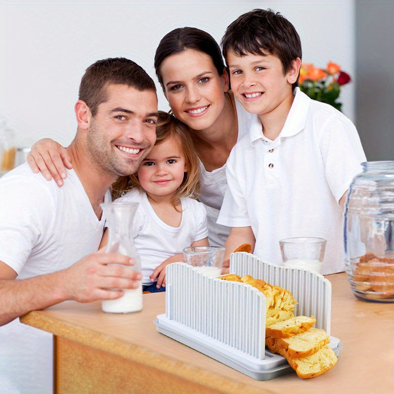 Foldable Cake Cutter Adjustable Bread Slicer Kitchen Baking Tool No Power