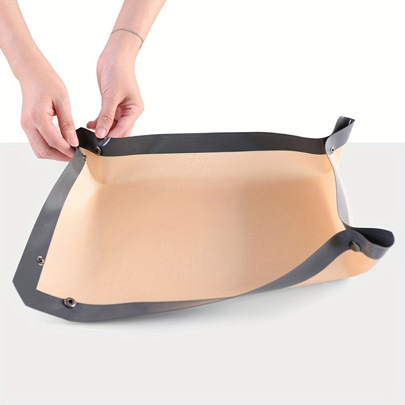 Oven aksessuarlari uchun silikon mat, non, makaron, pechenye va tovuq pishirish uchun ideal. Oson tozalanadi.