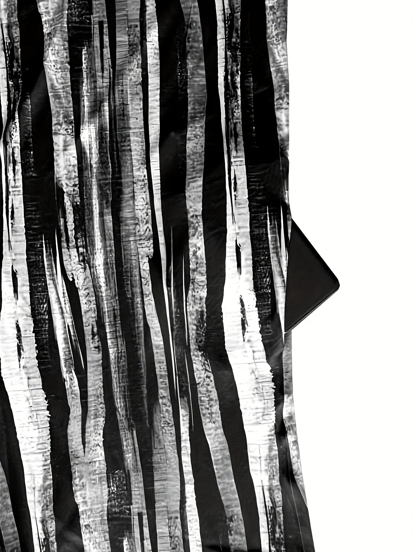 Mono sin mangas de talla grande para mujer con estampado a rayas y bolsillos