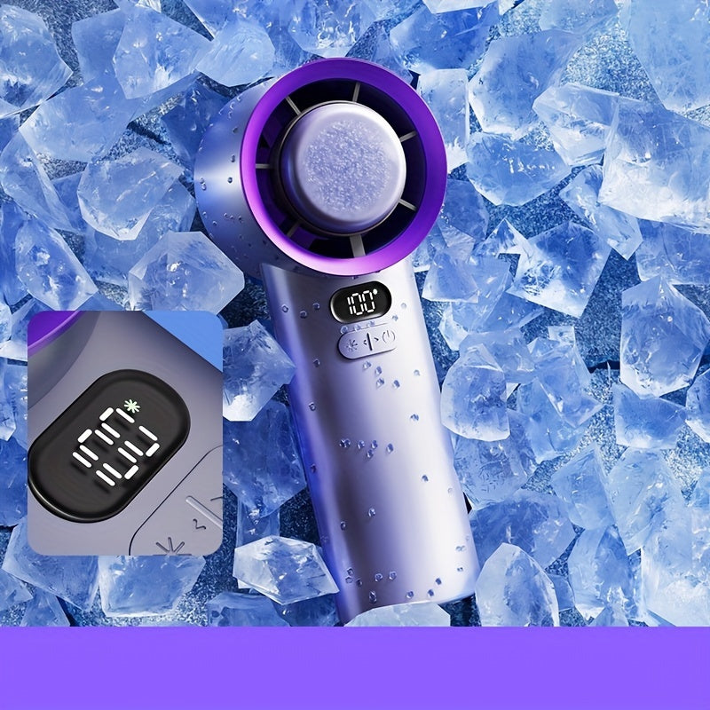 Portable Handheld USB Fan with Table Fan Function for Outdoor Use