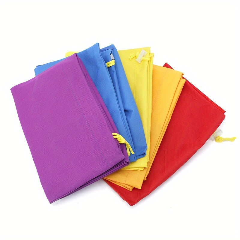 Colorful Nylon Filter Bags for Hydroponic Plant Growth Set of 5 5-Gallon Capacity Food Safe
