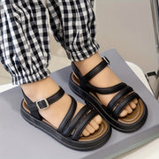 Boys Beach Sandals Breathable Quick-Dry PVC Non-Slip Adjustable Water Shoes